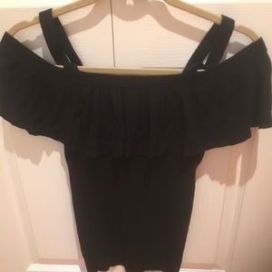 Black Express Top, Size Medium